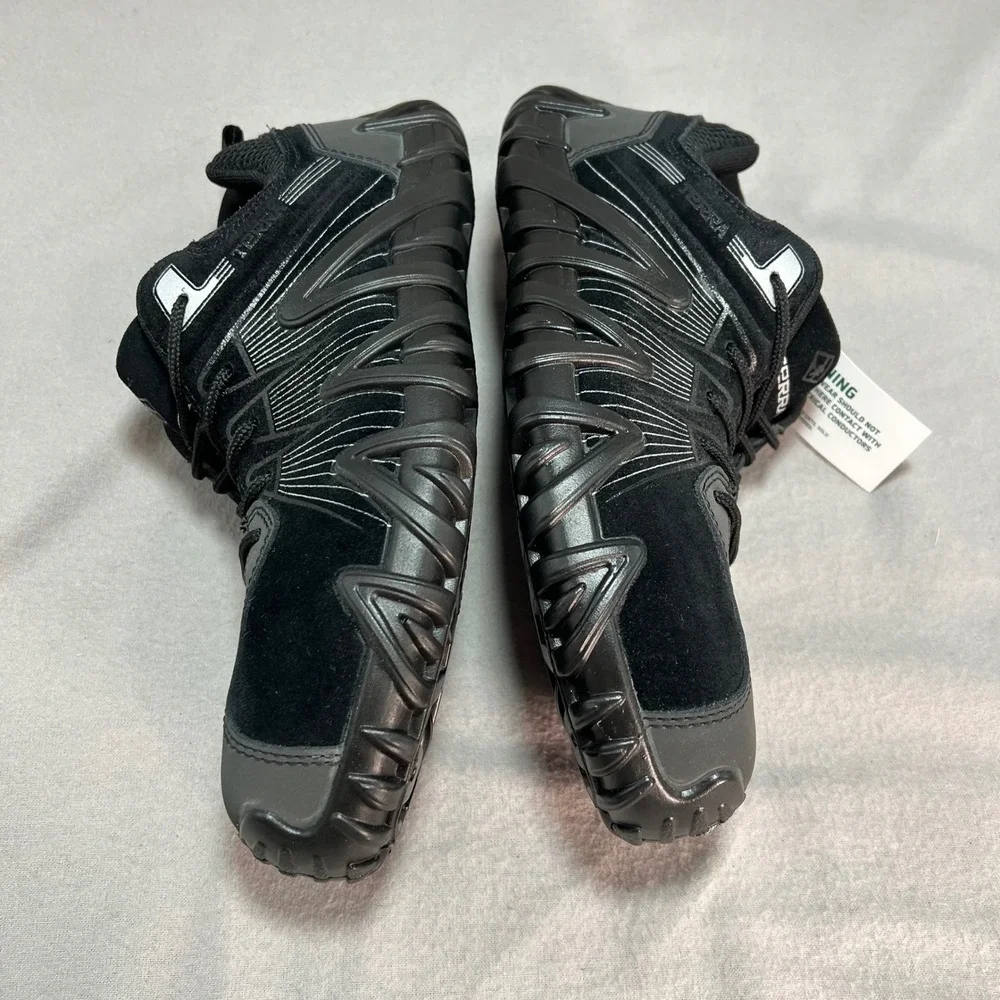 Terra Spider X Black Safety Shoes Composite Toe Slip Resistant Work Industrial 8